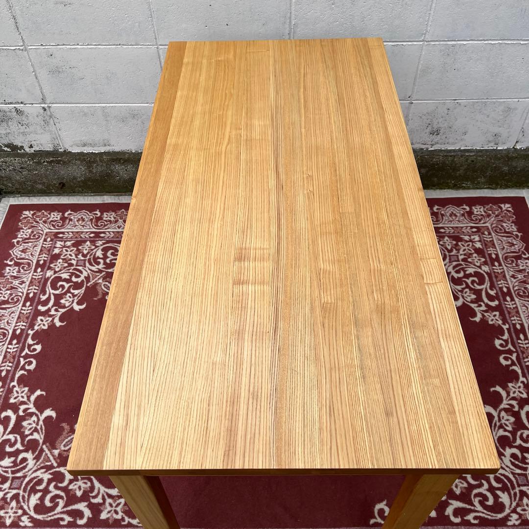 無印良品 MUJI ◾️タモ材 引き出し2杯 木製デスク 机 無垢材 木製家具