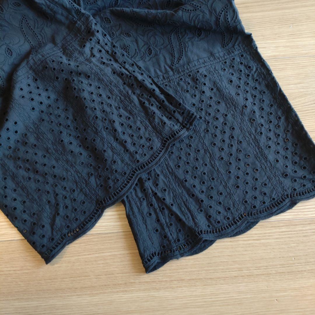 IENA レースオールインワン スカラップレース 刺繍