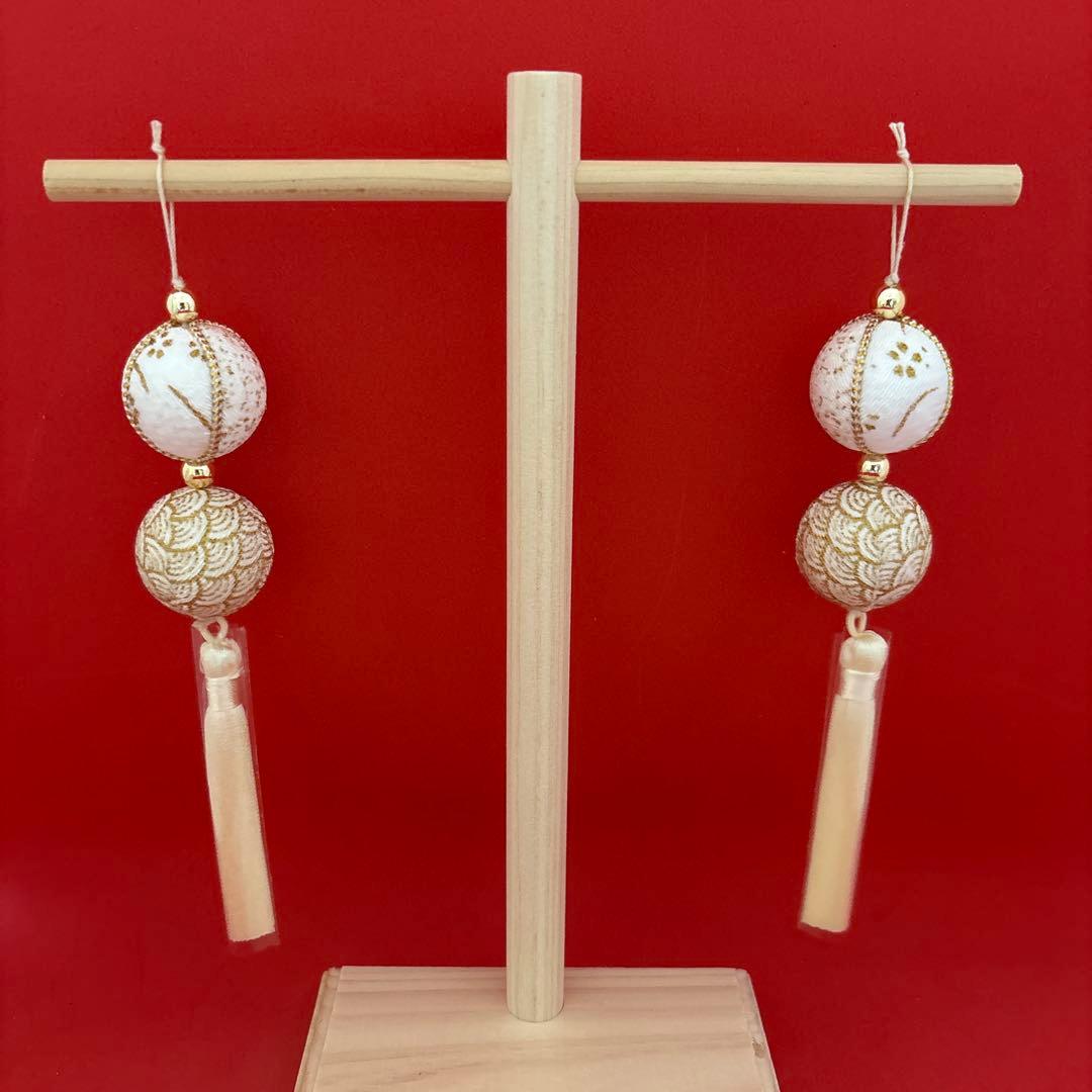 専用　羽子板　つるし飾り　木目込み　手鞠　名前入り　刺繍　命名　お雛様　七