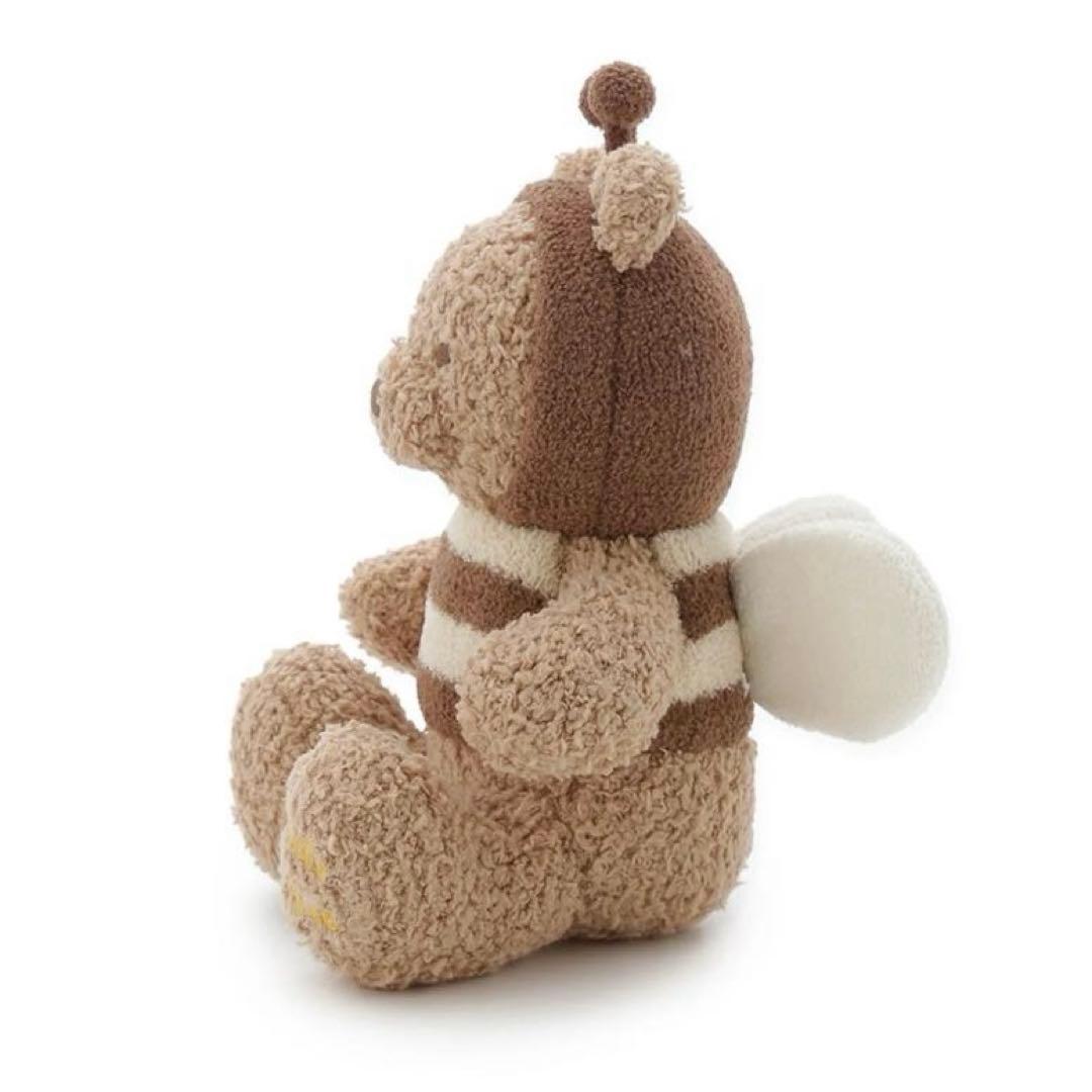 ジェラートピケ　ラッピング済み　ベビモコベアジャガードブランケット&ラトル