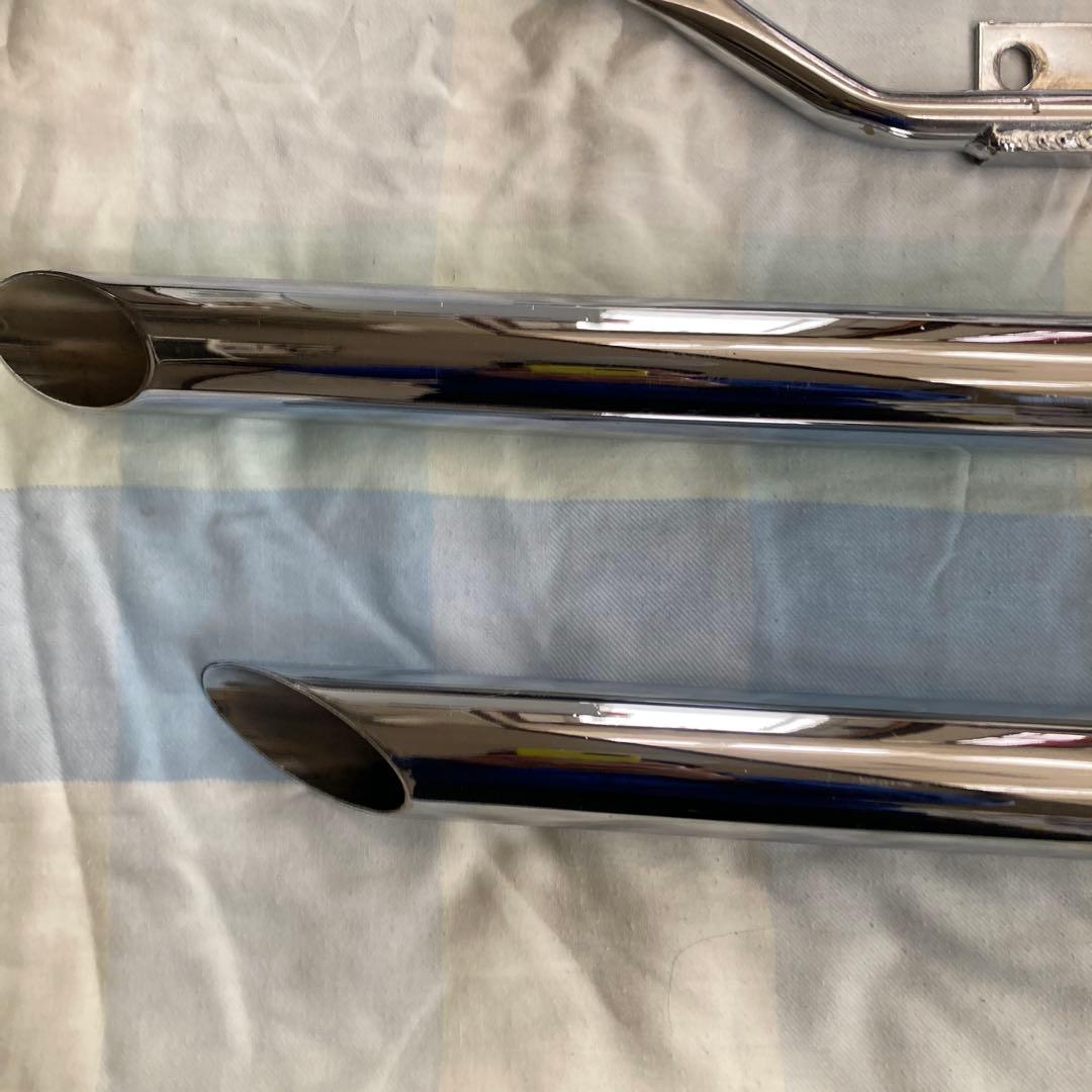 パウコ ドラッグパイプ40インチ70-84FL 4点セット ショベル ハーレー