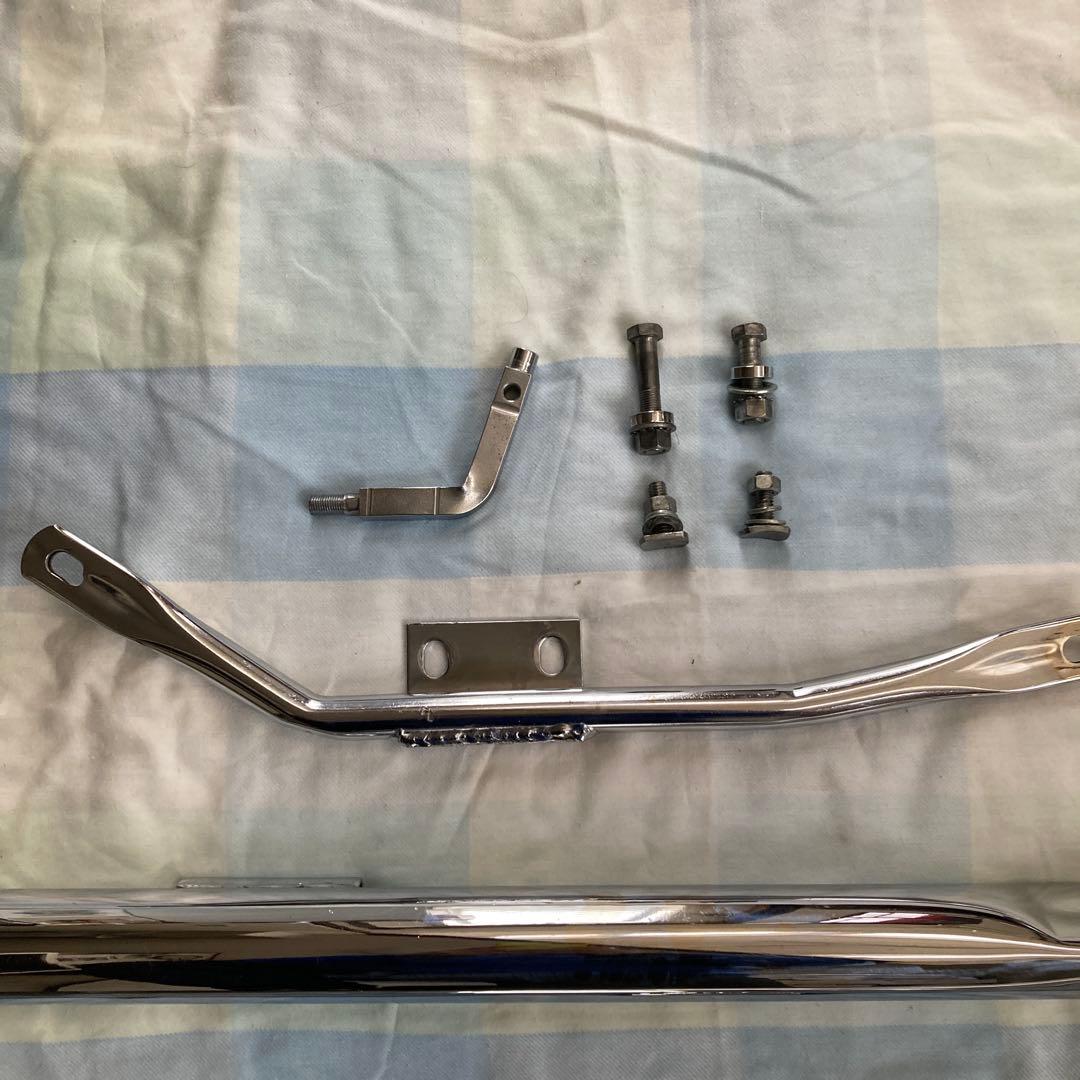 パウコ ドラッグパイプ40インチ70-84FL 4点セット ショベル ハーレー