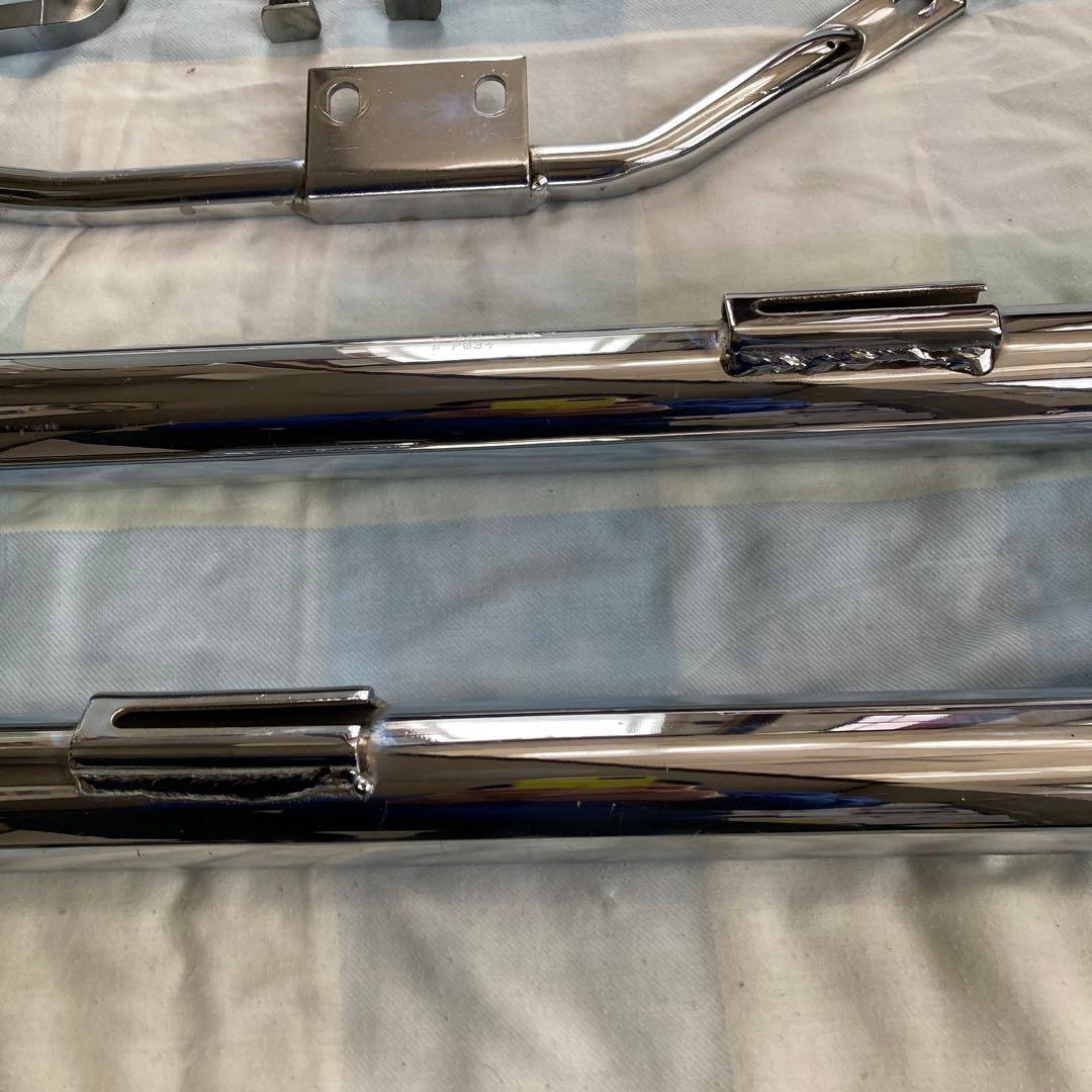 パウコ ドラッグパイプ40インチ70-84FL 4点セット ショベル ハーレー