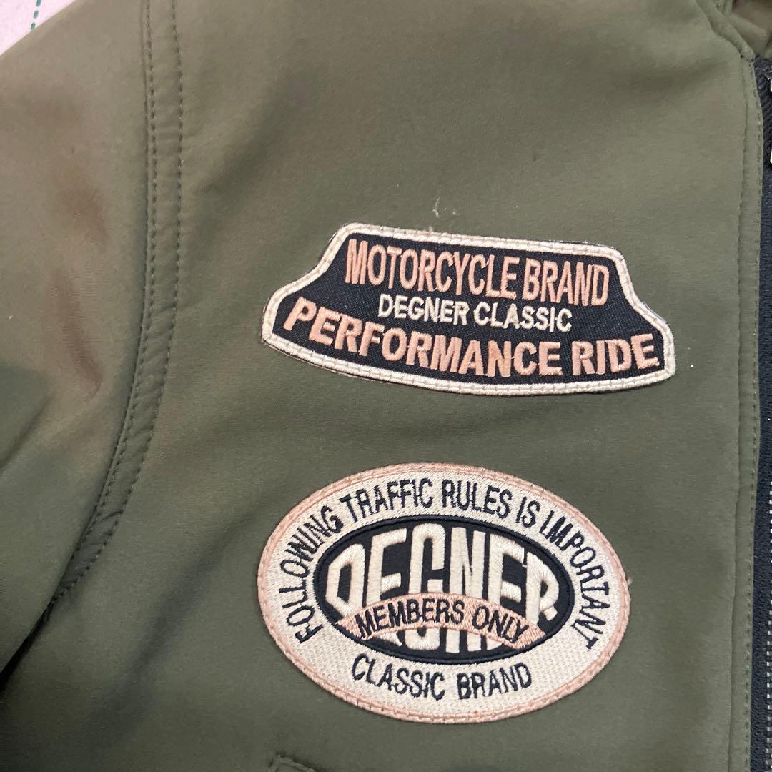 デグナー製　ライダース プロテクター付　M