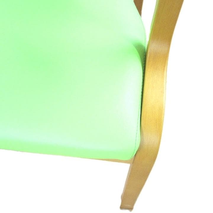 手摺付き介護用椅子　貞苅イス　ウエービングテープ　掛心地　良い　立ち上り易い