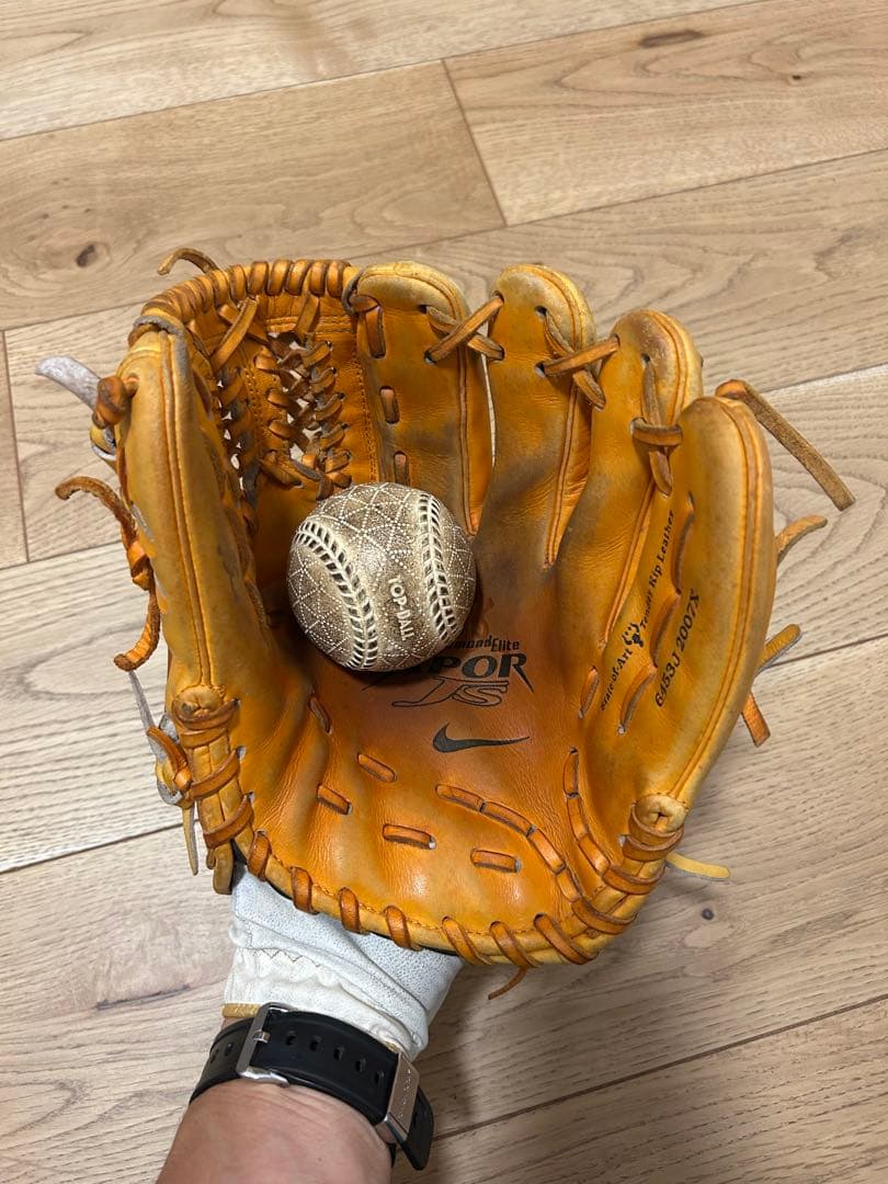 Nike Vapor 硬式野球グローブ オレンジ　内野