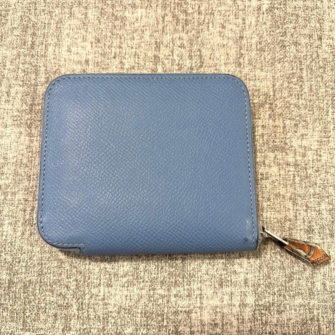 エルメス　アザップシルクインコンパクト　ブルーパラダイス