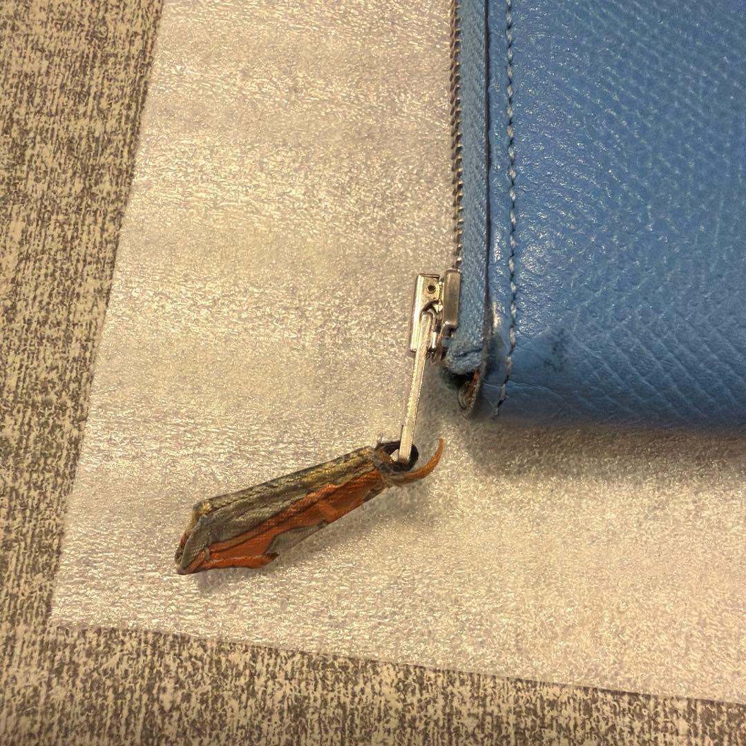 エルメス　アザップシルクインコンパクト　ブルーパラダイス