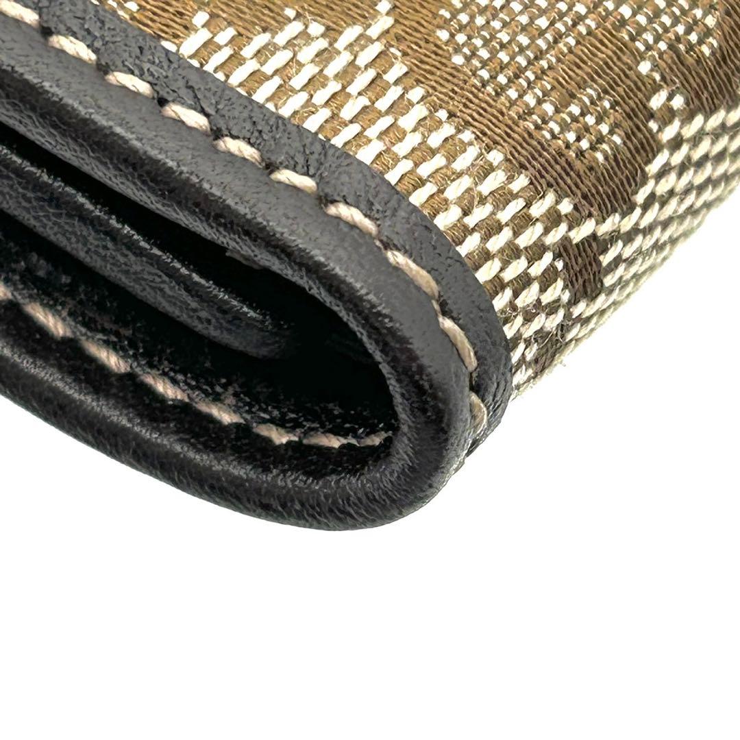 GUCCI キーケース GGキャンバス レザー ハート インターロッキング