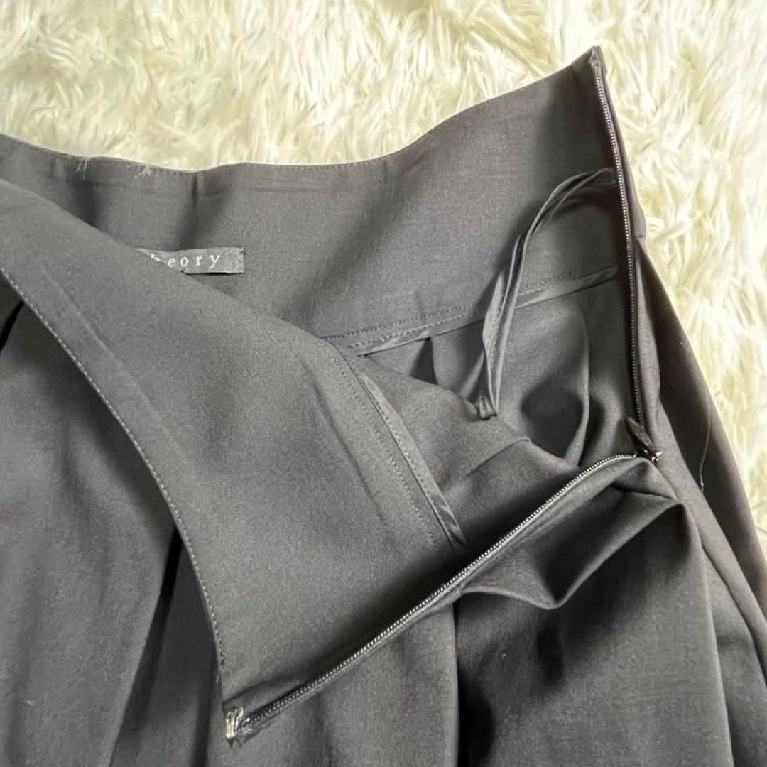 theory セオリー スカート セットアップ ブラック サイズ2