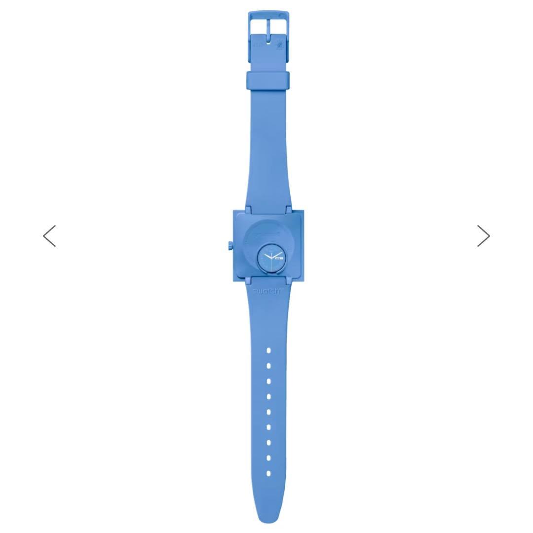 スウォッチ swatch WHAT IF…SKY? SO34S700 四角い時計