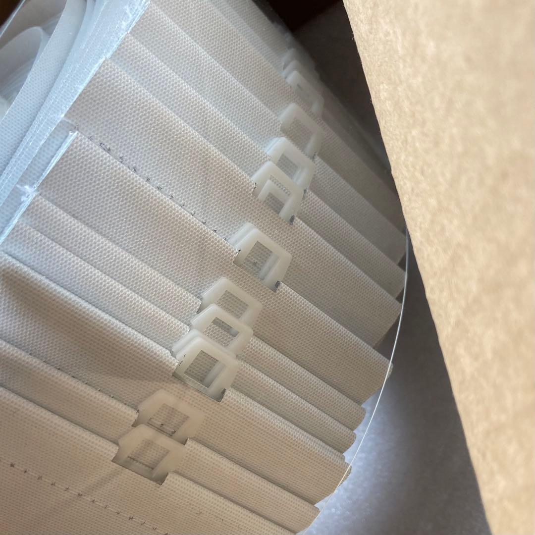 【mac】Tuissバーチカルブラインド 遮光ホワイト ルーバーのみ41枚