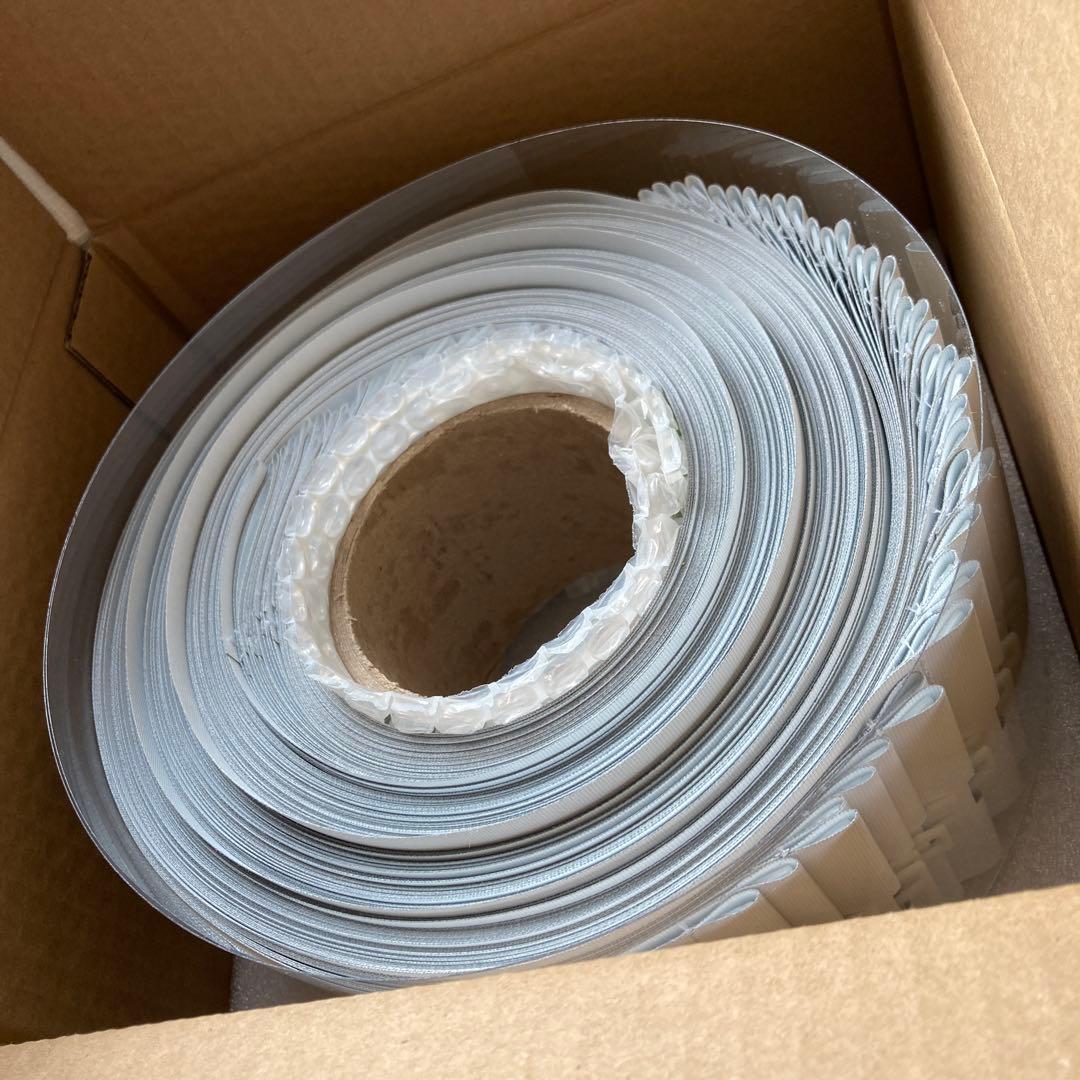 【mac】Tuissバーチカルブラインド 遮光ホワイト ルーバーのみ41枚