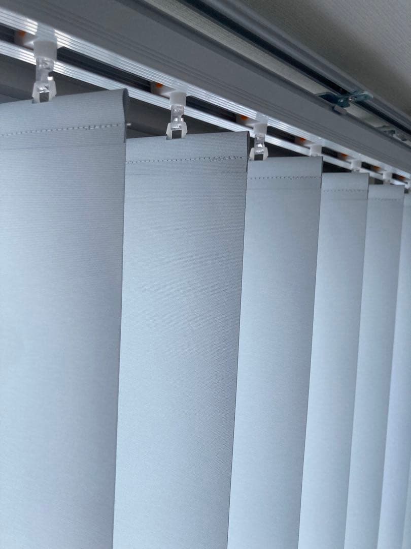 【mac】Tuissバーチカルブラインド 遮光ホワイト ルーバーのみ41枚