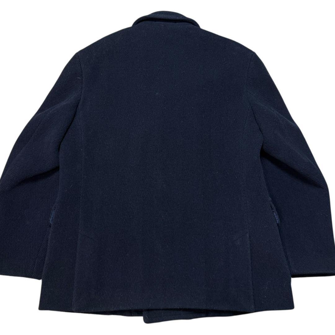 3854 美品 希少L Paul Smith ピーコート メルトンウール