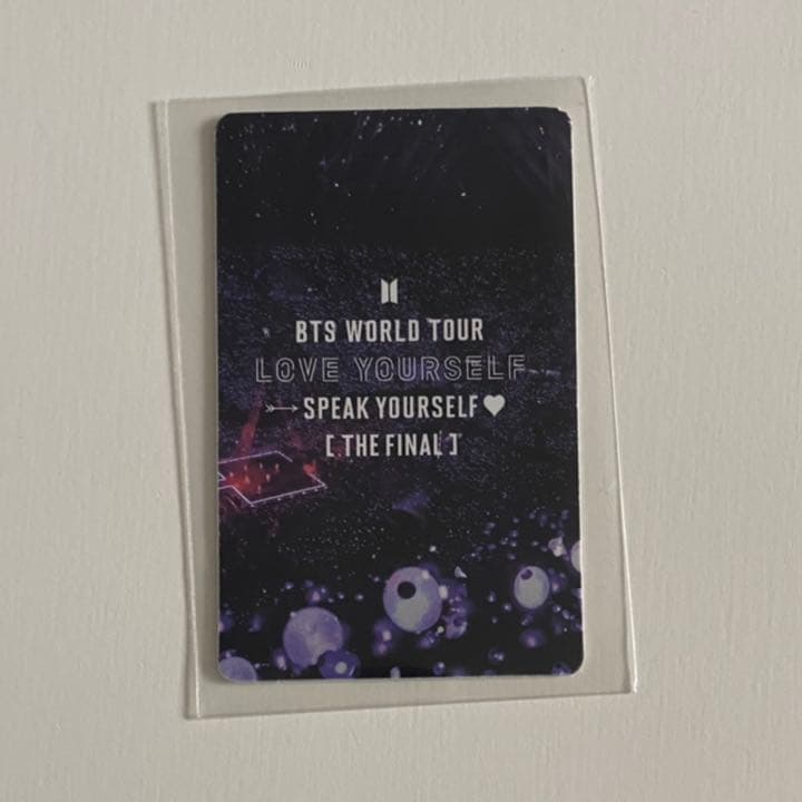 BTS armyブース sys the final j-hope