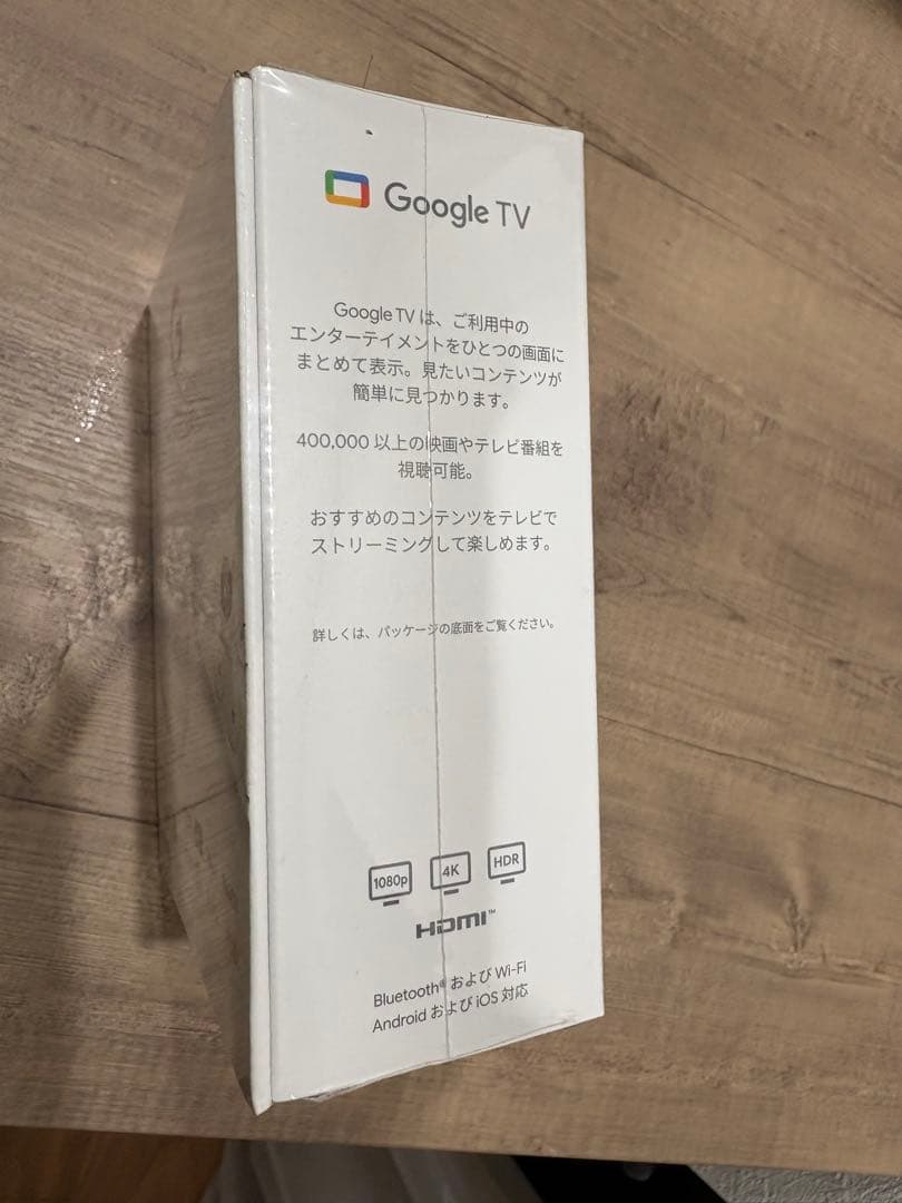 テレビ Google Chromecast with Google TV (4K)