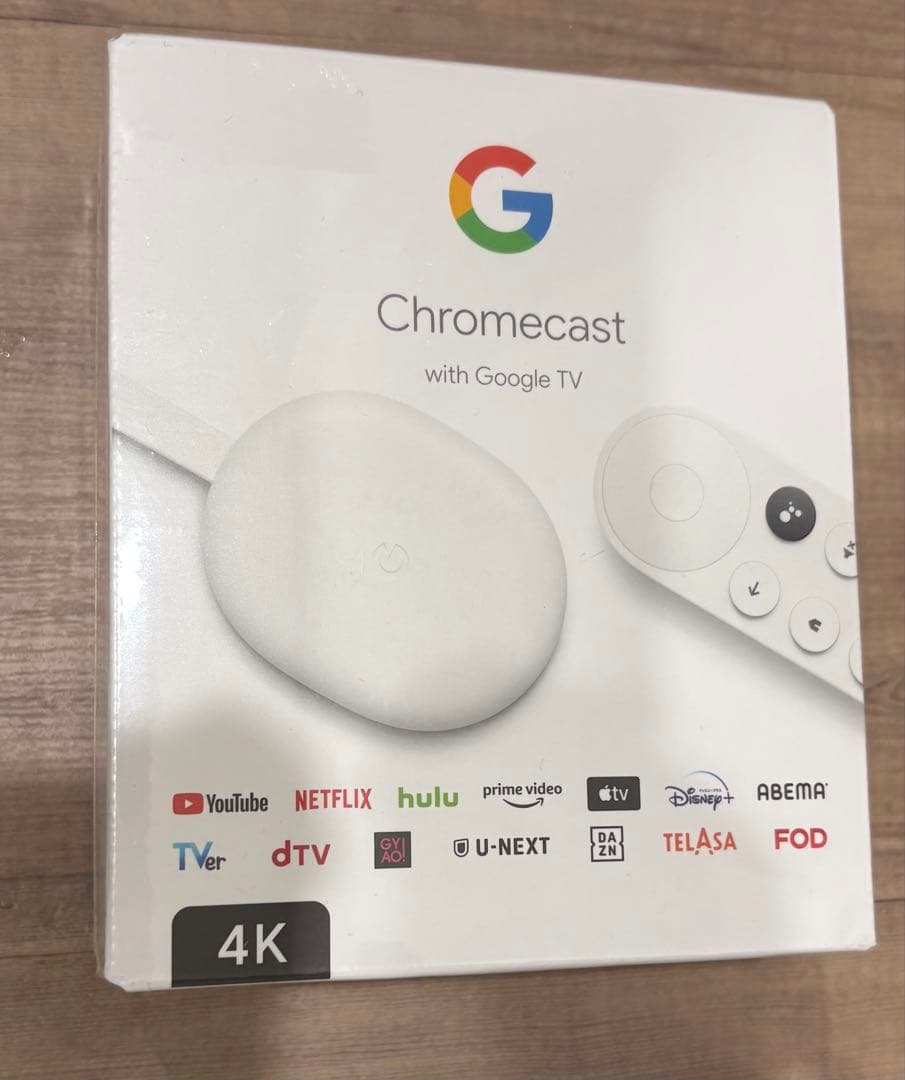 テレビ Google Chromecast with Google TV (4K)