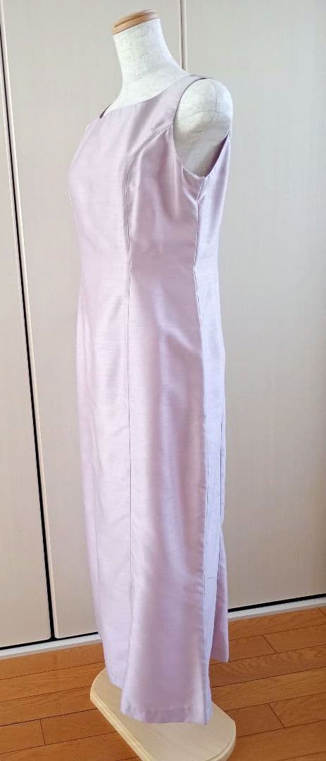 すぬこ　オケージョンドレス　シルク　マキシドレス マザードレス