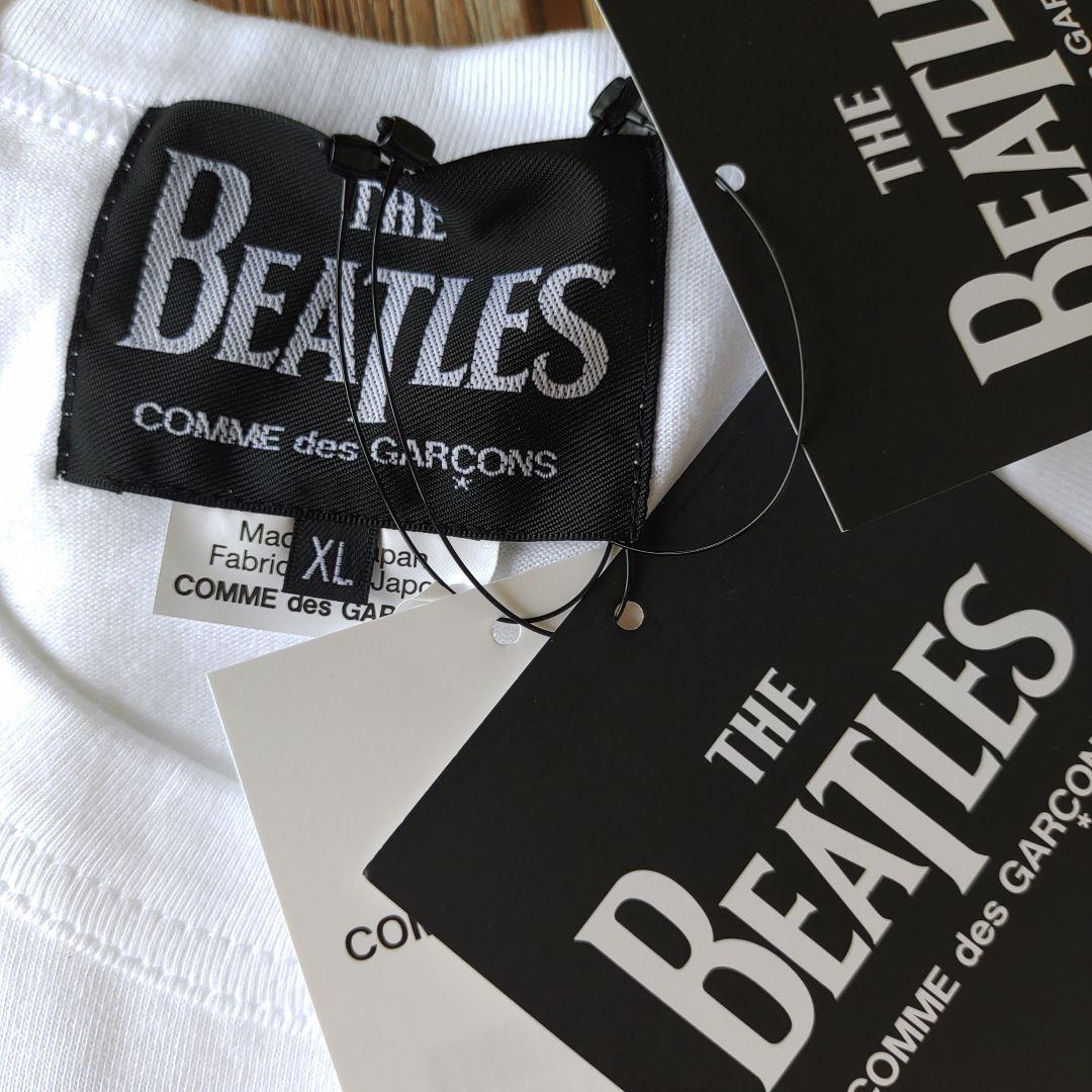 ＸL　コムデギャルソンTHE BEATLES イラストプリント Tシャツ XL
