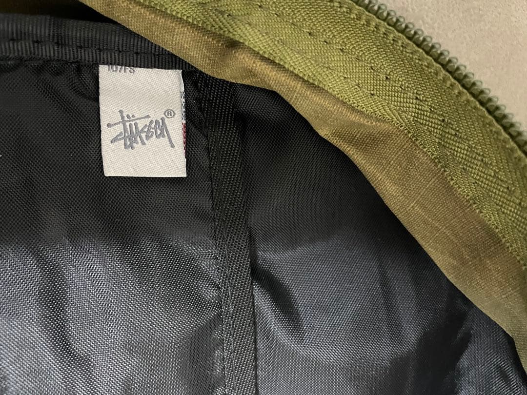 美品 90's old stussy ステューシー リュック　バックパック 迷彩