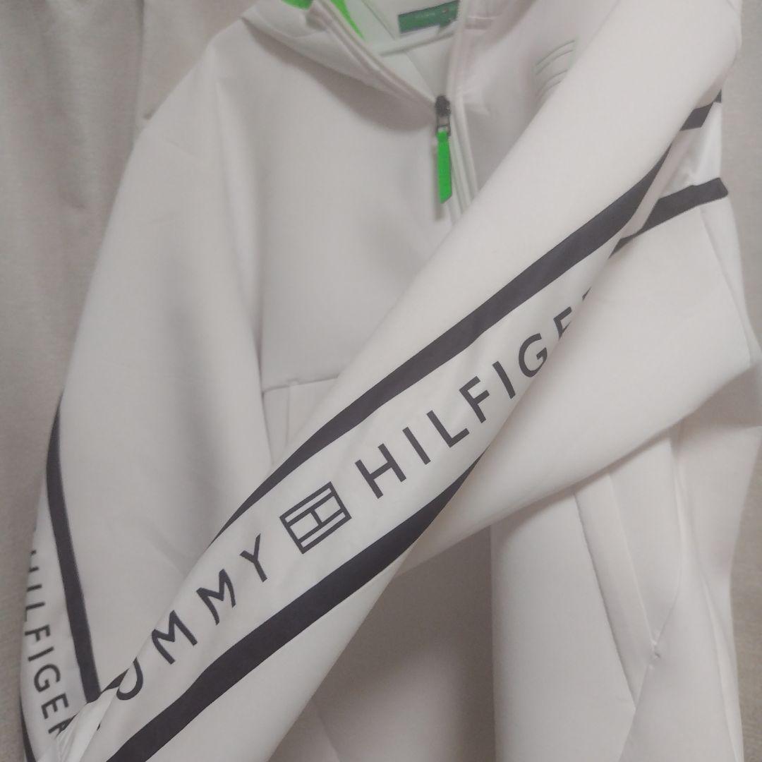 トミーヒルフィガー　ゴルフ　白パーカー　 Hilfi