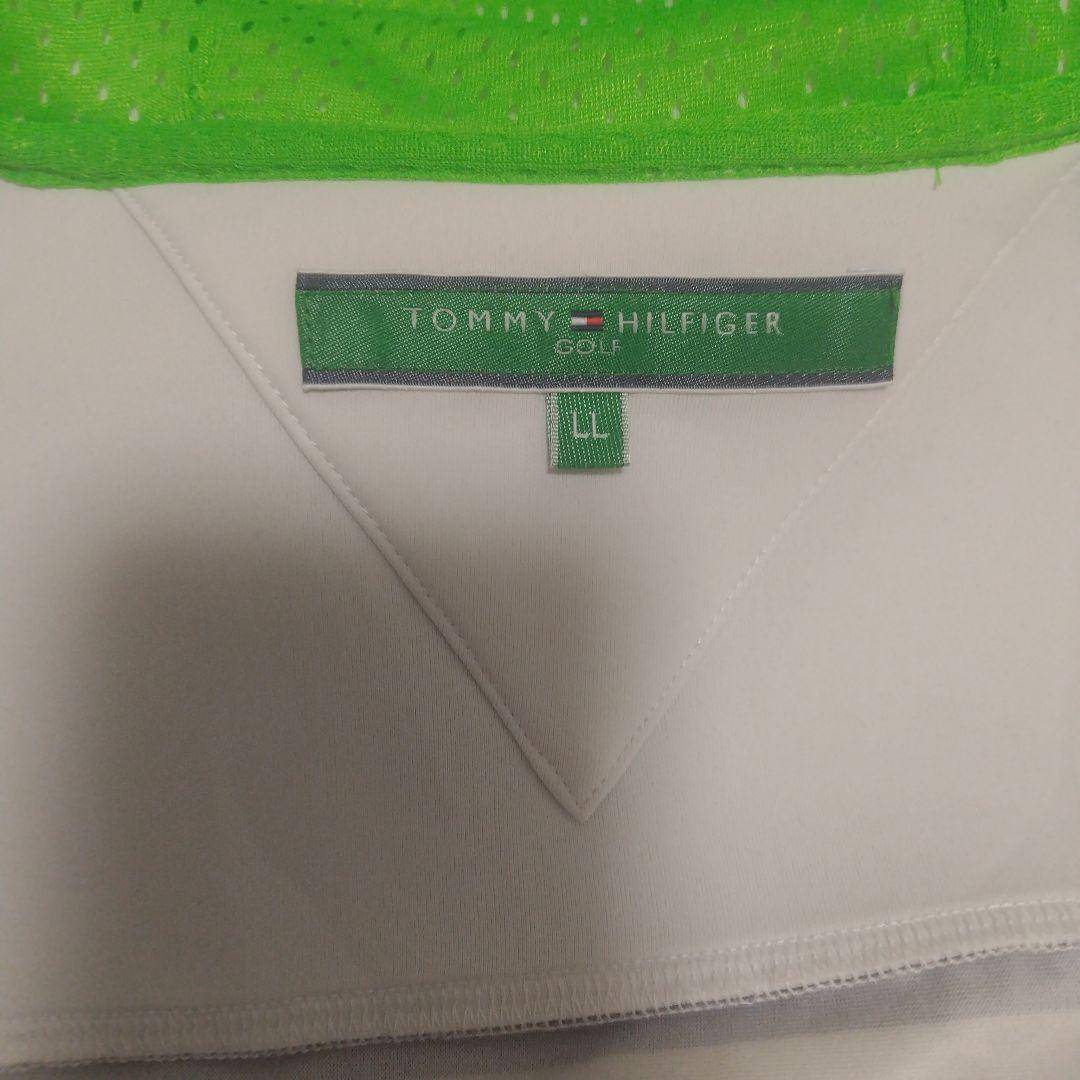トミーヒルフィガー　ゴルフ　白パーカー　 Hilfi
