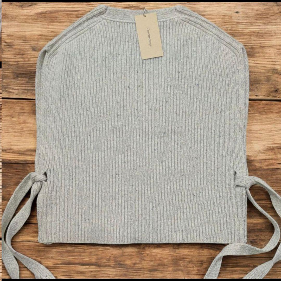 ✨新品✨ カレンソロジー グラニートニットベスト サイドリボン アルパカ