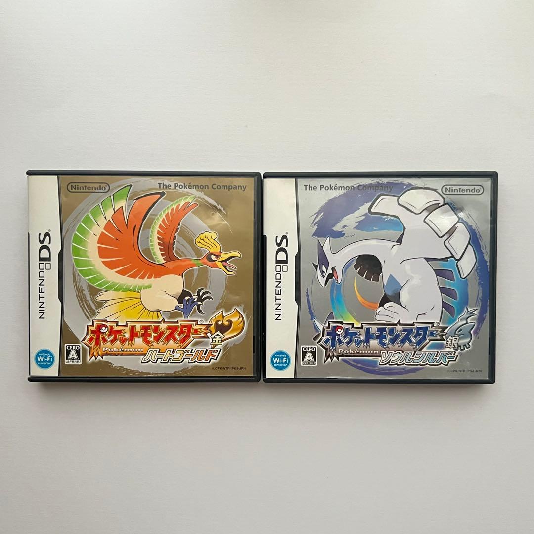 【動作確認済】 ポケットモンスター ハートゴールド・ソウルシルバー セット