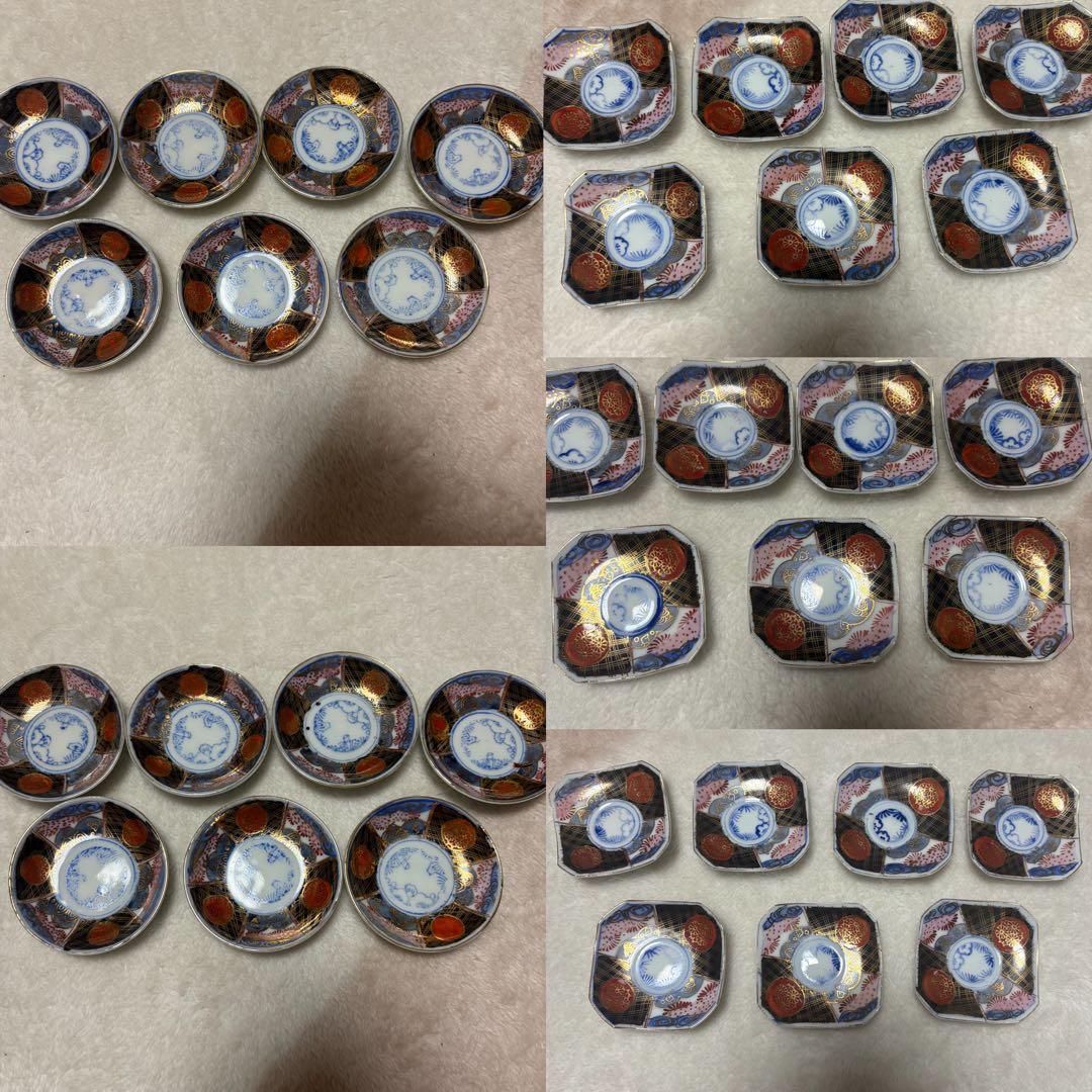 山本はじめ 中皿16cm×16客 豆皿14客 四角形豆皿21客まとめ売り