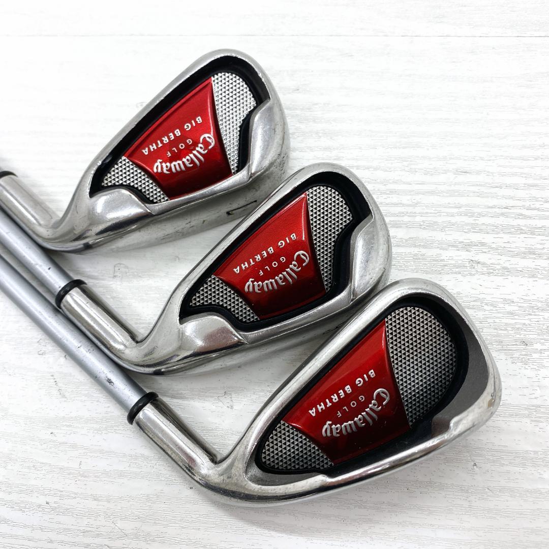 Callaway BIG BERTHA キャロウェイ アイアン セット メンズ