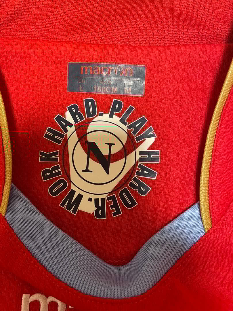 ナポリ　09/10 シーズン　サード長袖ユニフォーム