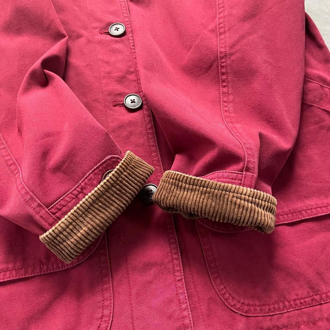90s LANDS’END chore hunting jacket XS