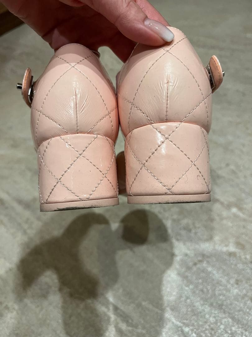 シャネル　メリージェーン　バレリーナ　パンプス　サンダル　35.5　CHANEL