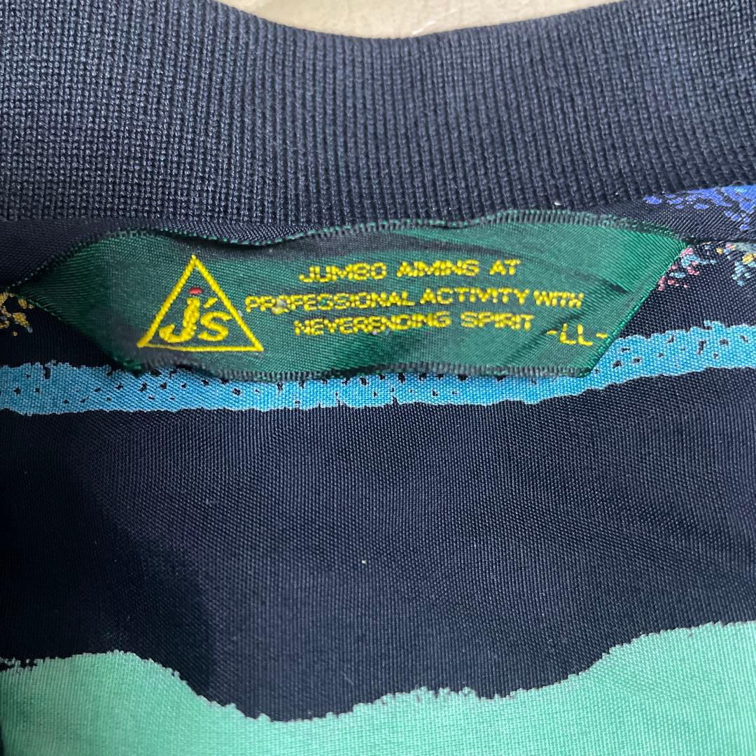 【追悼/90s古着】 J'sジャンボ尾崎ゴルフウェア日本製 LLブリヂストン