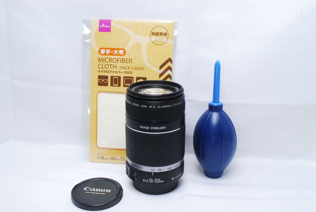 手ぶれ補正付き❤️Canon EF-S55-250mm F4-5.6 IS レンズ
