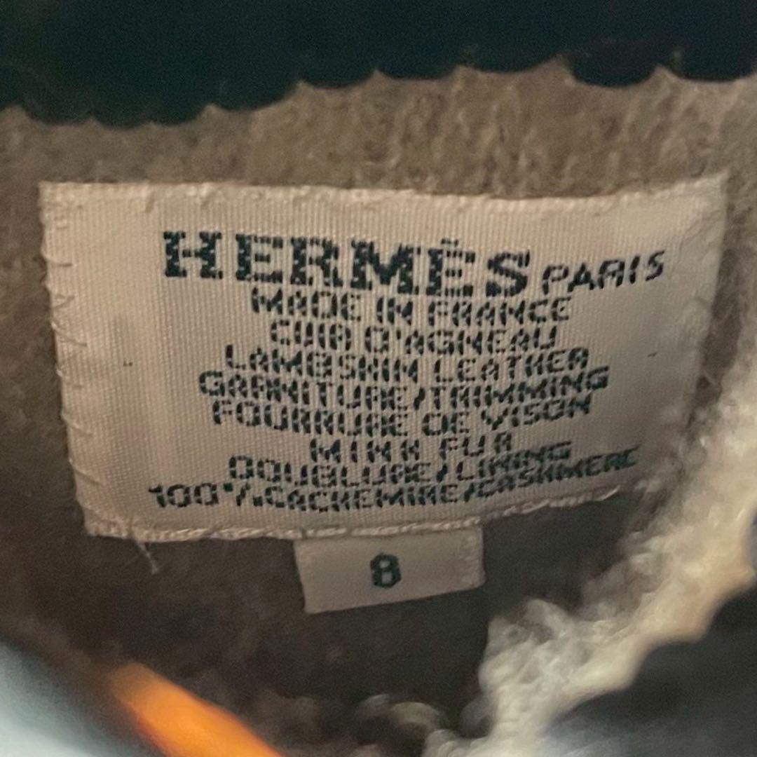 rara様　HERMES エルメス　手袋　ラムレザー　ミンクファー　ケリー