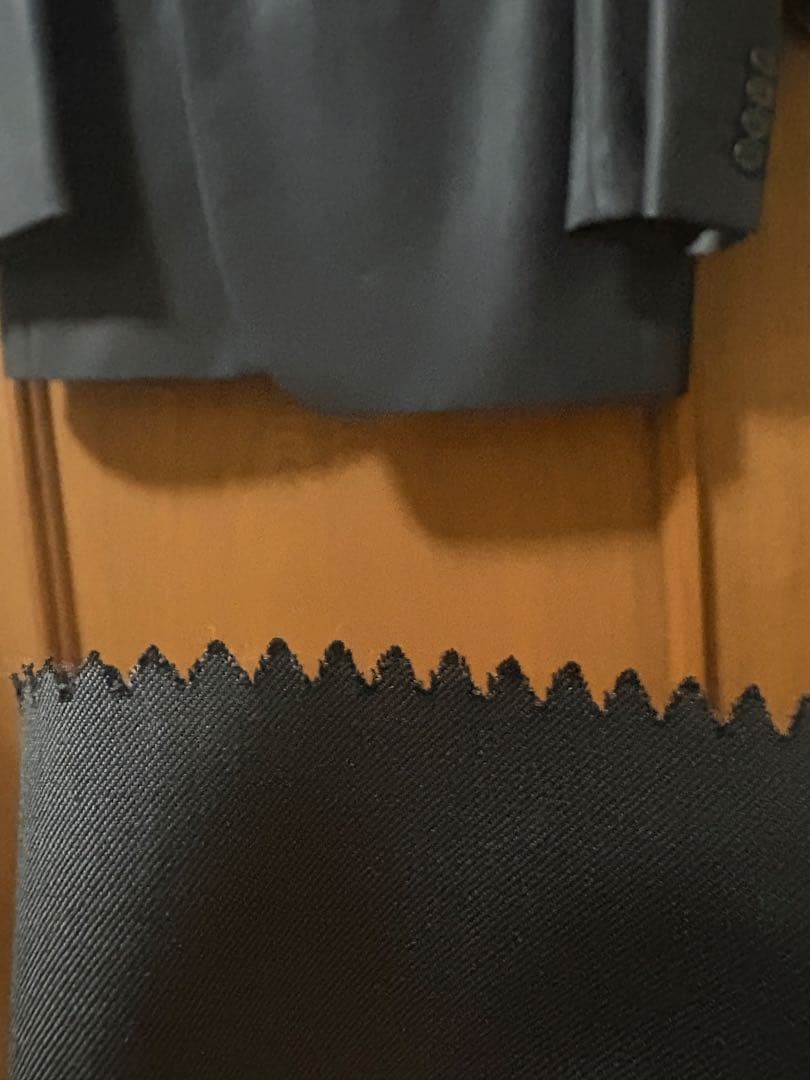 未着用 BOSS HUGO BOSS スーツ上下 50（US40R）光沢ブラック