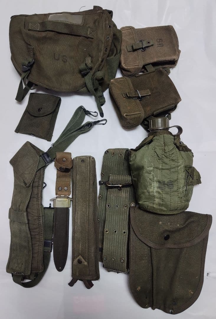 M1956 コットン ベトナム 戦争 装備品 まとめ セット 実物