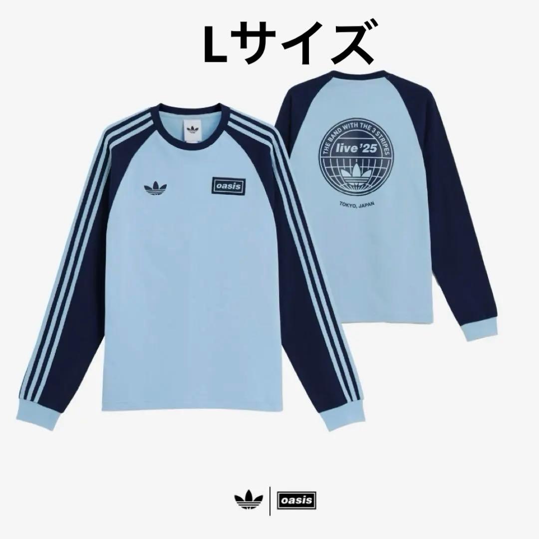 未使用Oasis×adidas ロンT カットソー オアシス アディダス L