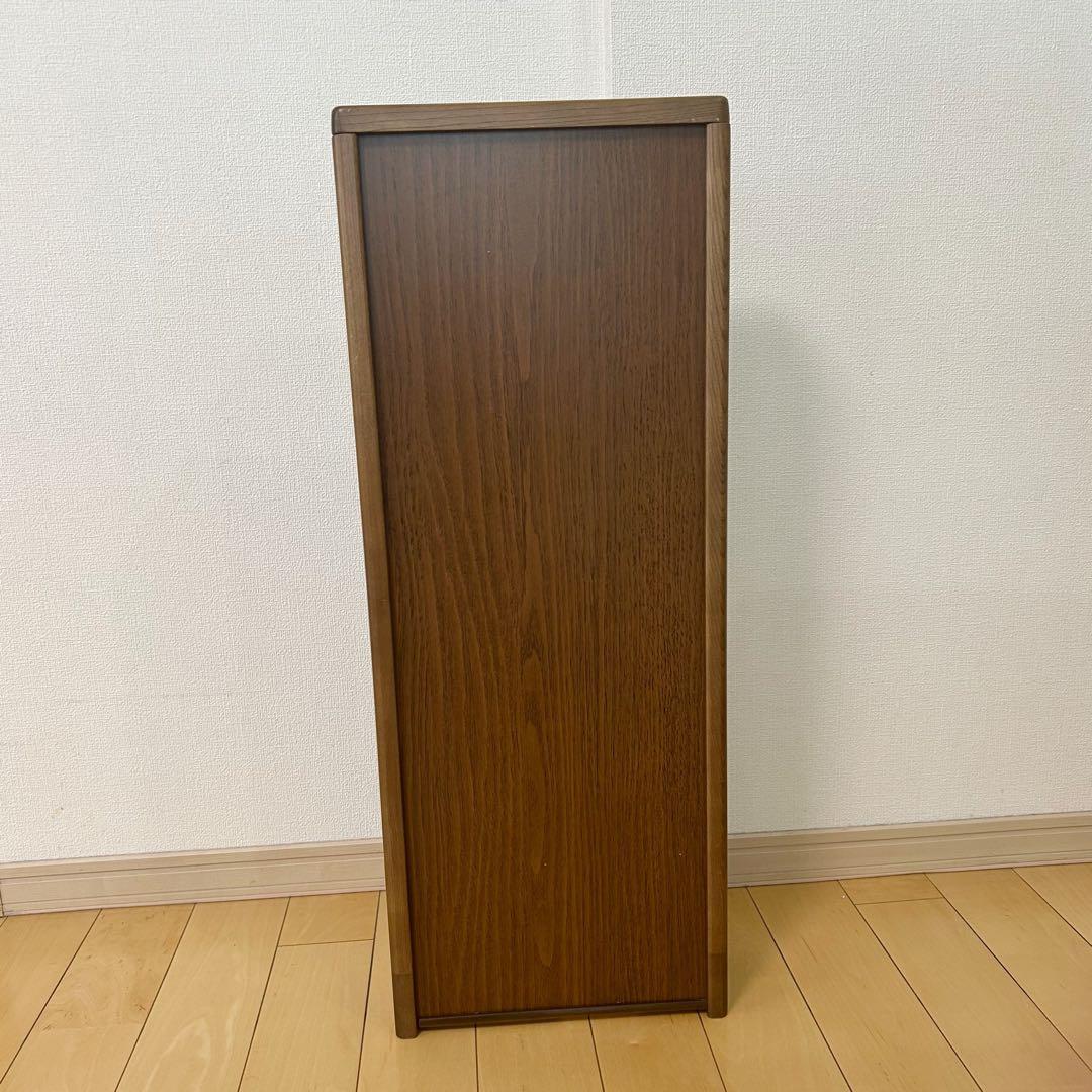 カリモク　スリッパ入れ　木製棚　美品　karimoku 伝統　オールドカリモク