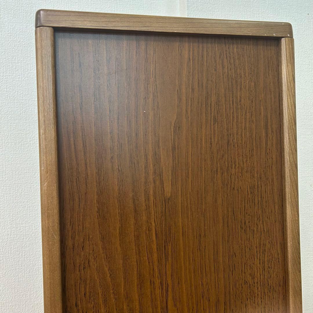 カリモク　スリッパ入れ　木製棚　美品　karimoku 伝統　オールドカリモク