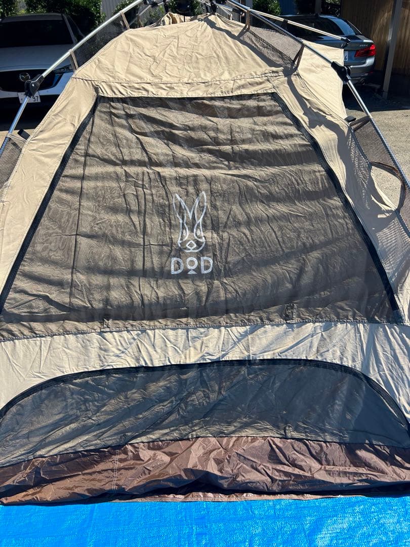 【美品】DOD わがやのテントL タン T5-869-TN