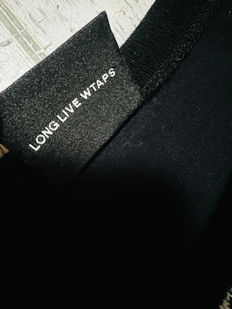 極限定 ダブルタップスロンＴ ネックロゴ 03 Lサイズ WTAPS RATS