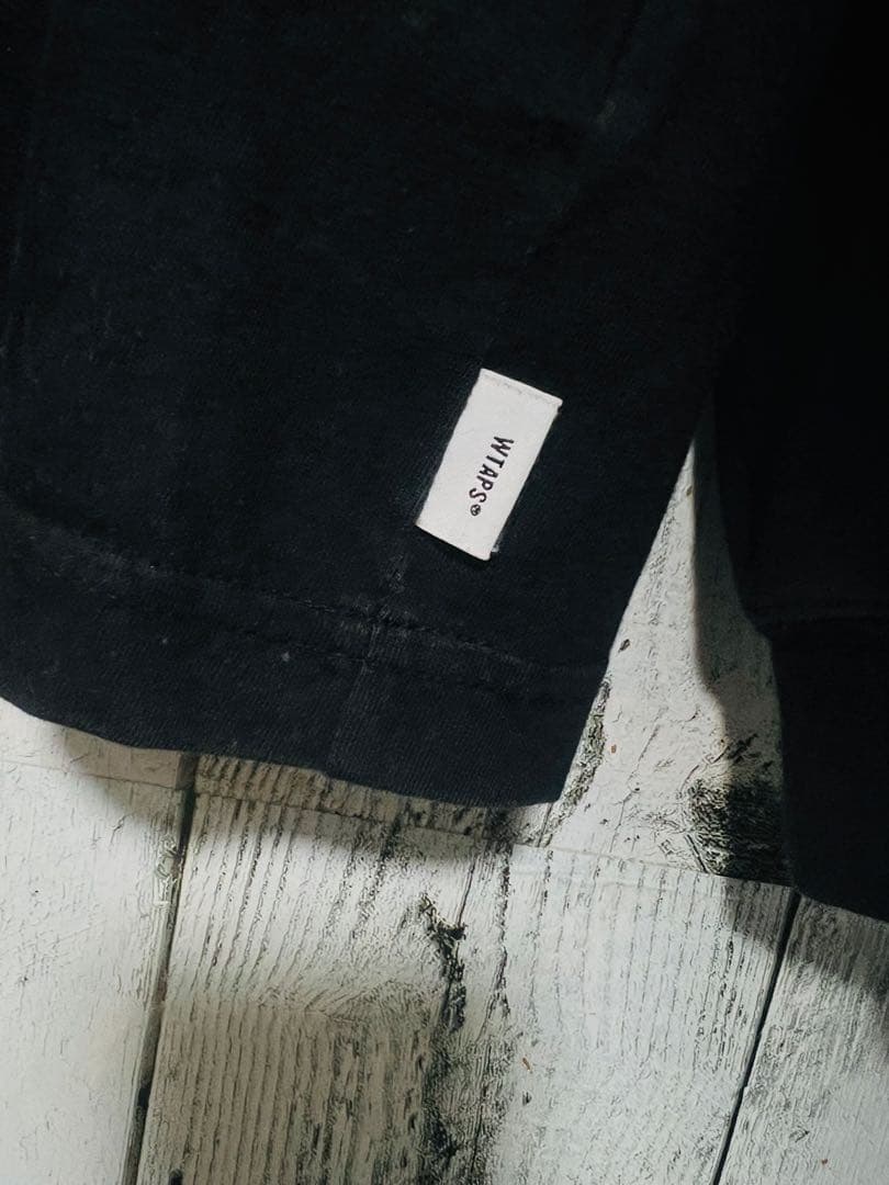 極限定 ダブルタップスロンＴ ネックロゴ 03 Lサイズ WTAPS RATS