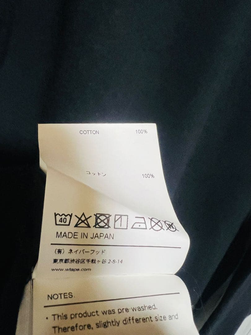 極限定 ダブルタップスロンＴ ネックロゴ 03 Lサイズ WTAPS RATS