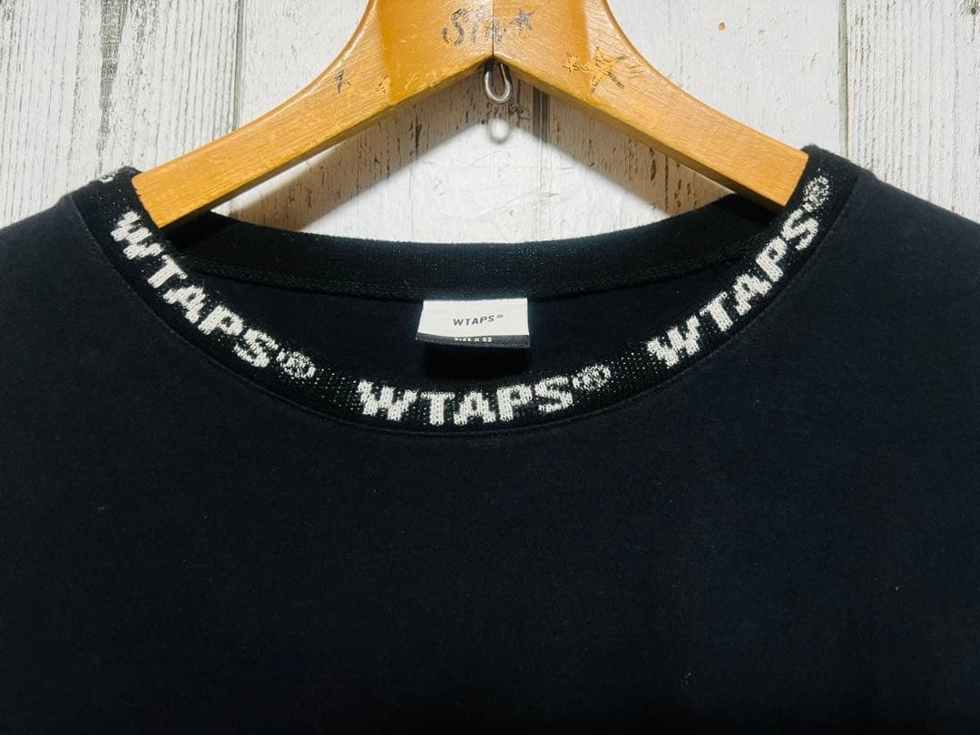 極限定 ダブルタップスロンＴ ネックロゴ 03 Lサイズ WTAPS RATS