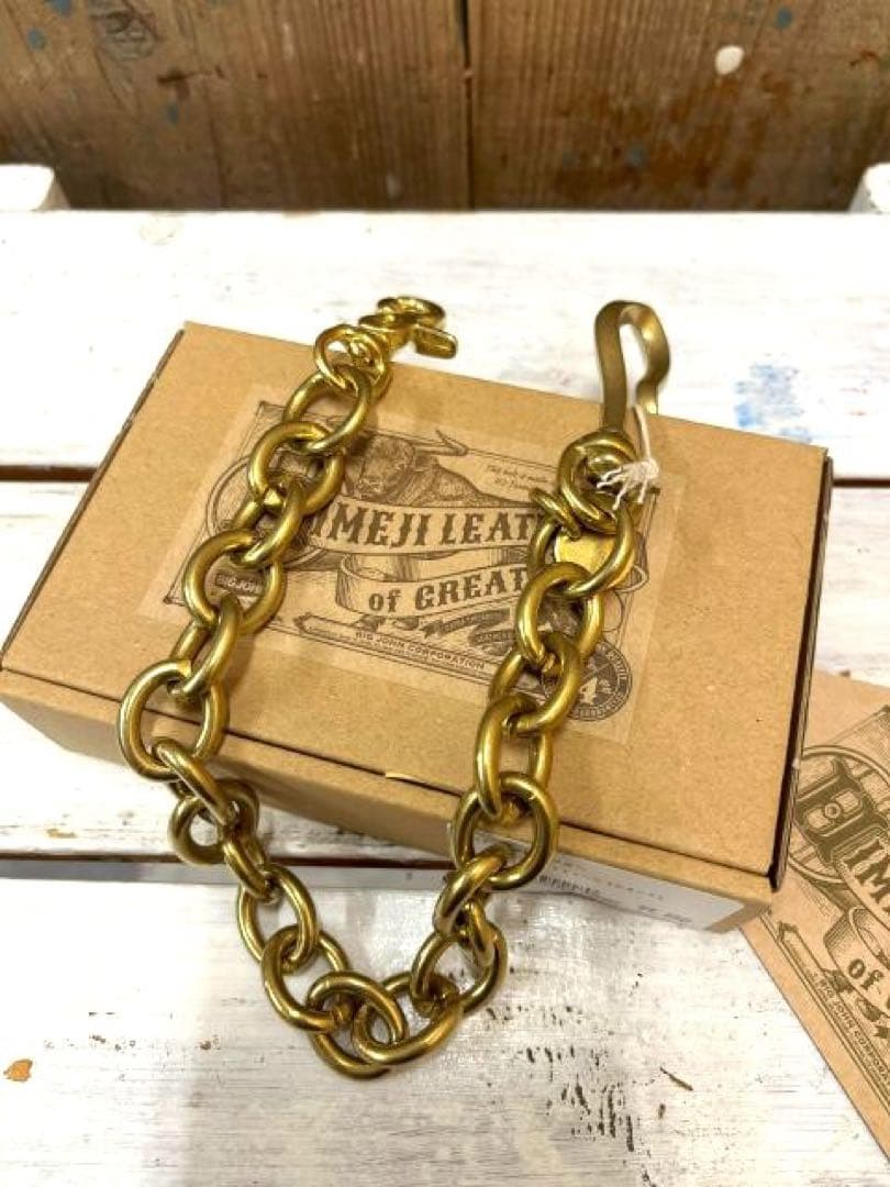 ビッグジョン 真鍮 ウォレットチェーン/ショート 日本製