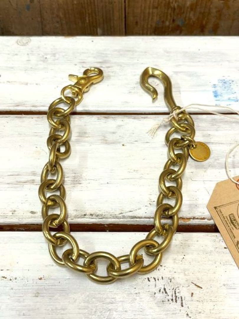 ビッグジョン 真鍮 ウォレットチェーン/ショート 日本製