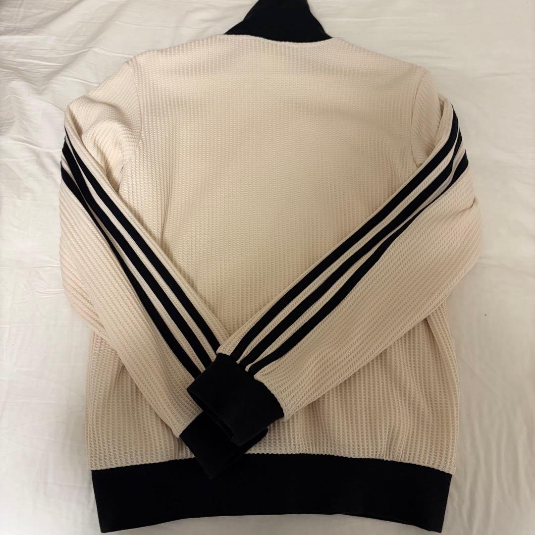 adidas アディダス ホワイト ワッフル トラックジャケット